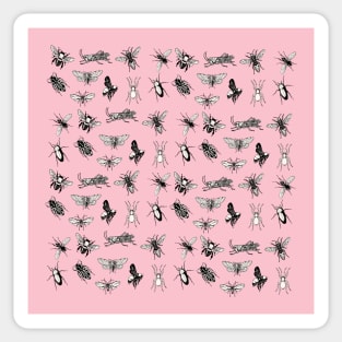 Insects pattern Sticker